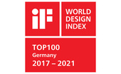Logótipo Prémio iF Design World Design Index